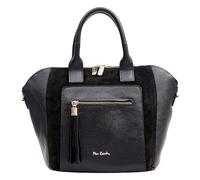 Pierre Cardin Damen-Handtasche, echtes Leder, Wildleder, groß, Shopper, Schultertasche, multifunktional, elegant, Damen-Handtasche, Shopper, Schultertasche, multifunktional, Damen-Handtaschen