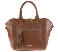 Pierre Cardin Damen-Handtasche, echtes Leder, Wildleder, groß, Shopper, Schultertasche, multifunktional, elegant, Damen-Handtasche, Shopper, Schultertasche, multifunktional, Damen-Handtaschen