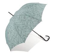 Pierre Cardin Damen Regenschirm Stockschirm mit Automatik Filière aquifer, grün, S