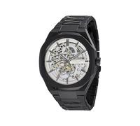 Pierre Cardin Élysée Automatique CF.1002.MB Herrenuhren Schwarz Silber Weiß, Silber, Kleid