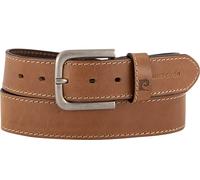 Pierre Cardin Gürtel Herren Glattleder braun, 100 CM (34 INCH)