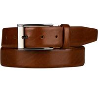 Pierre Cardin Gürtel Herren Glattleder braun, 115 CM (37 INCH)