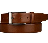 Pierre Cardin Gürtel Herren Glattleder braun, 90 CM (32 INCH)