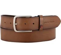 Pierre Cardin Gürtel Herren Glattleder braun, 95 CM (33 INCH)