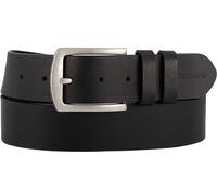 Pierre Cardin Gürtel Herren Glattleder schwarz, 100