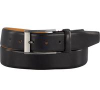 Pierre Cardin Gürtel Herren Glattleder schwarz, 85 CM (31 INCH)