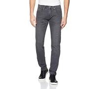 Pierre Cardin Herren Antibes Raw Denim Slim Jeans, Anthrazit 83, W36/L36 (Herstellergröße: 36/36)