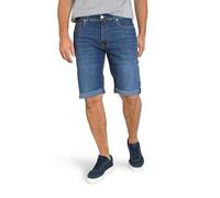 Pierre Cardin Herren Bermuda Jeans-Shorts 5-Pocket Sommer Denim Short, leicht, Dark Blue Fashion Vintage