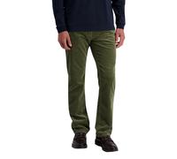 Cordhose PIERRE CARDIN "Laval", Herren, Gr. W40/L32, Länge 32, grün (dusty olive), Obermaterial: 99% Baumwolle CO. 1% Elasthan EL., uni, regular fit, Hosen Cordhose, mit Knopfverschluss (98789768-40)