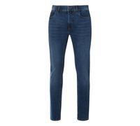 Regular-fit-Jeans PIERRE CARDIN "PC-Laval", Herren, Gr. 40, Länge 32, blau (ocean blau fashion), Web, Obermaterial: 81% Baumwolle, 18% Polyester, 1% Elasthan, unifarben, casual, regular fit knöchellan