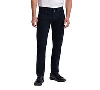 Pierre Cardin Antibes Slim Fit Hose marine, Einfarbig