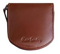 PIERRE CARDIN Herren-Geldbörse, dünn, Slim, Herren, klein, dünn, Rfid, Geschenk, Geldbörse mit Münzfach, dünn, Geldscheinhalter, Geldbörse für Jungen, cognac, L, Zeitgenössisch