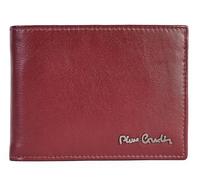 PIERRE CARDIN Herren-Geldbörse, dünn, Slim, Herren, klein, dünn, Rfid, Geschenk, Geldbörse mit Münzfach, dünn, Geldscheinhalter, Geldbörse für Jungen, bordeaux, L, Zeitgenössisch