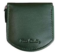 PIERRE CARDIN Herren-Geldbörse, dünn, Slim, Herren, klein, dünn, Rfid, Geschenk, Geldbörse mit Münzfach, dünn, Geldscheinhalter, Geldbörse für Jungen, grün, L, Zeitgenössisch