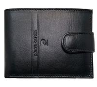 Pierre Cardin Herren-Geldbörse, Slim, Klein, Dünn, RFID, Geschenk, Mit Münzfach, Geldscheinhalter, Für Jungen, Schwarz, Schlank