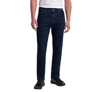 Pierre Cardin Herren Jeans Dijon – Comfort Fit Baumwoll-Stretch Dark Blue Stonewash Größe 35/34