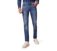 Pierre Cardin Herrenjeans PC-Lyon – Tapered Fit, Blue Fashion Vintage Washed – 33W/34L