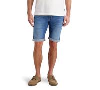 Pierre Cardin Regular Fit Shorts in Denim-Optik in Blau, Größe 36