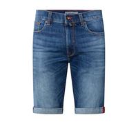 Pierre Cardin Herren Kurze Hose Lyon Tapered | Männer Freizeit-Shorts | Tapered Fit | Blue Fashion Vintage Washed | Blue Fashion Vintage 7752 6828 | 42
