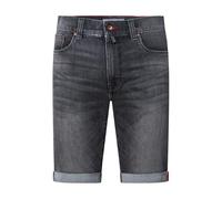 Pierre Cardin Herren Kurze Hose Lyon Tapered | Männer Freizeit-Shorts | Tapered Fit | Grey Fashion Vintage Washed | Grey Fashion Vintage 7757 9838 | 33