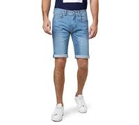 Pierre Cardin Herren Lyon Bermuda Jeans Shorts, Blue Fashion, 33W EU