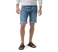 Pierre Cardin Herren Lyon Jeans-Shorts, Blue/Black Fashion, Light Blue Fashion Vintage