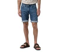 Pierre Cardin Herren Lyon Jeans-Shorts, Dark Blue Fashion, 32