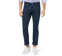 Pierre Cardin Herren Lyon Tapered 5-Pocket Hose Sommergabardine, leicht Navy