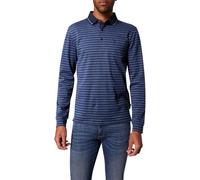 Pierre Cardin Herren Polo-Shirt Langarm 1/1 PoloKN | Männer Polo-Hemd | Mordern Fit | Federal Blue 3046 6101 | 34W - 32L