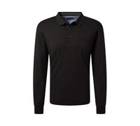 Pierre Cardin Herren Polo-Shirt Langarm 1/1 PoloKN | Männer Polo-Hemd | Mordern Fit | Schwarz 3070 9000 | L