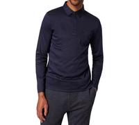 Pierre Cardin Herren Polo-Shirt Langarm 1/1 PoloKN mercerisiert | Männer Polo-Hemd | Modern Fit | Dunkelblau 3055 6323