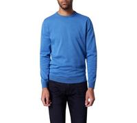 Pierre Cardin Herren Pullover Rundhals Strick RH | Männer Basic Strickpulli | Mordern Fit | Federal Blue 5064 6101 | 35W - 32L