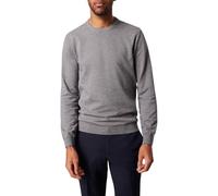 Pierre Cardin Pullover Herren Slim Fit Rundhals Baumwolle blau, M