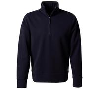 Pierre Cardin Herren Rollkragenpullover Sweat-Shirt mit Stehkragen Zip | Männer Sweatjacke | Stehkragen | hochgeschlossen | Reißverschluss | Modern Fit | Marine 6000 | M