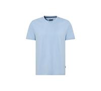 Pierre Cardin T-Shirt Herren Slim Fit Kurzarm Rundhals Baumwolle blau, XL