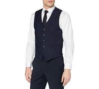 Pierre Cardin Modern Fit Weste marine, Einfarbig