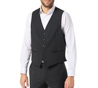 Pierre Cardin Hugo Modern Fit Weste schwarz, Einfarbig