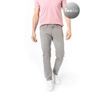 Pierre Cardin Hose Herren Slim Fit Baumwolle grau, 33/30