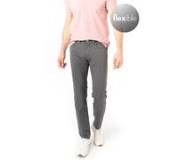 Pierre Cardin Hose Herren Slim Fit Baumwolle grau, 35/32