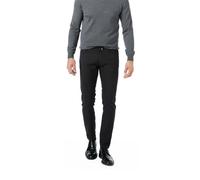 Pierre Cardin Hose Herren Slim Fit Baumwolle schwarz, 38/30