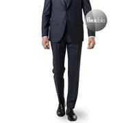 Pierre Cardin Ryan Futureflex Modern Fit Stoffhose blau, Gemustert