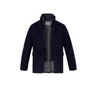 Pierre Cardin Jacke Herren Stehkragen Wolle blau, 54 (XL)