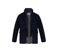 Pierre Cardin Jacke Herren Stehkragen Wolle blau, 58 (3XL)