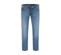 Gerade Jeans PIERRE CARDIN "Laval", Herren, Gr. 38-32, Länge 32, light blau fashion, Obermaterial: 81% Baumwolle CO. 18% Polyester PES. 1% Elasthan EL., regular fit, Jeans, mit Dornschlaufe für die Gü