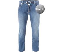 Pierre Cardin Jeans Herren Tapered Fit Baumwoll-Stretch blau, 42/36