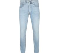 Tapered-fit-Jeans PIERRE CARDIN "PC-Limoux", Herren, Gr. 34, Länge 32, sky blau buffies, Denim/Jeans, Obermaterial: 94% Baumwolle, 6% Elasthan, unifarben, regular fit lang, Jeans, im Five-Pocket Style