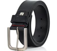 Pierre Cardin Gürtel Herren Glattleder schwarz, 100