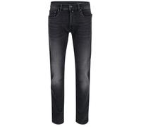 5-Pocket-Jeans PIERRE CARDIN "PC-Lyon", Herren, Gr. 40, Länge 32, schwarz (schwarz schwarz fashion vintage), Denim/Jeans, Obermaterial: 99% Baumwolle, 1% Elasthan, casual, lang, Jeans (46830245-40) sc