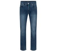 PIERRE CARDIN LYON TAPERED dark blue used mustache 34510 8048.6816 - FUTUREFLEX W33 L32