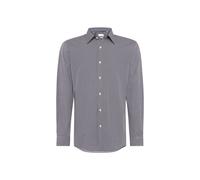 Pierre Cardin Modern Fit Hemd blau, Gemustert